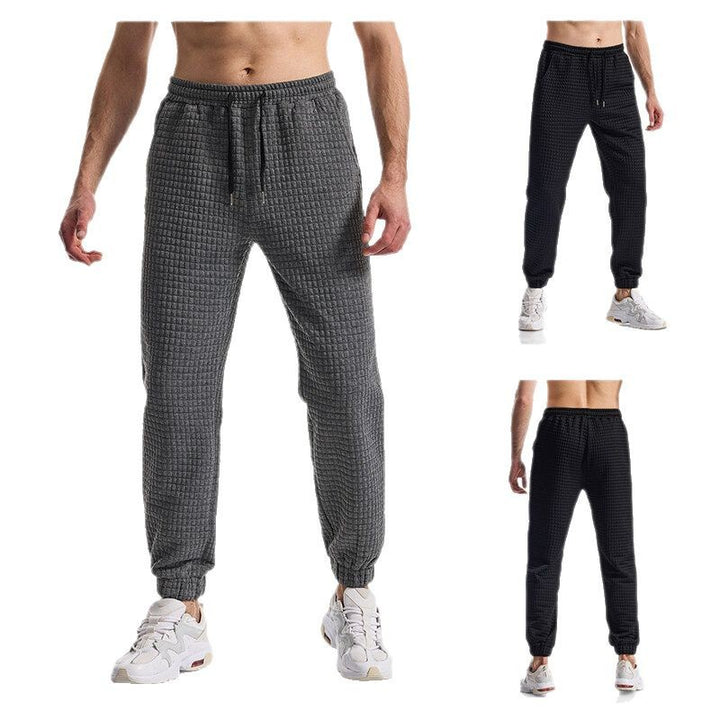 Herren bequeme Sweatpants mit hohem Bund und elastischem Komfort Drune