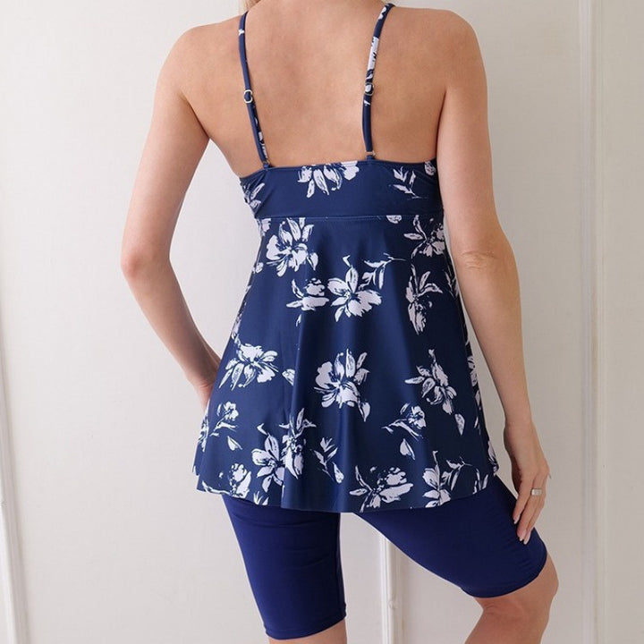 Damen Tankini mit elegantem Schnitt und figurbetonender Passform Drune