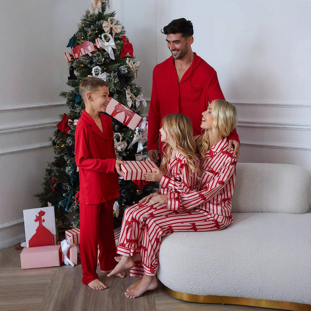 Damen Pyjama mit festlichem Design Drune