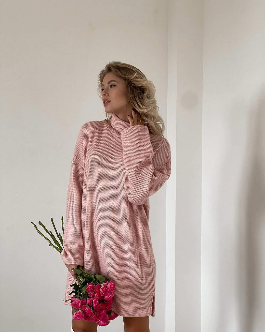 Damen Strickkleid Drune