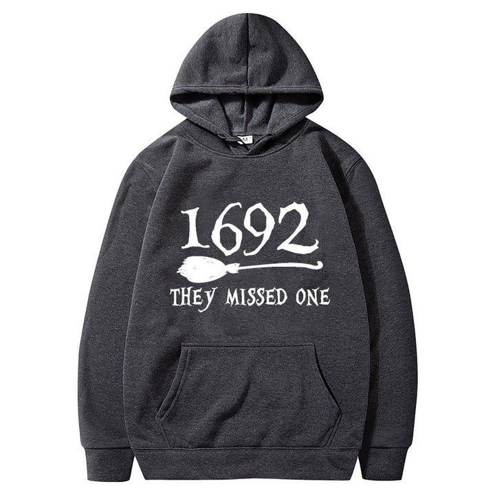 Damen Kapuzenpullover mit kreativem Halloween-Motiv und lockerer Passform Drune