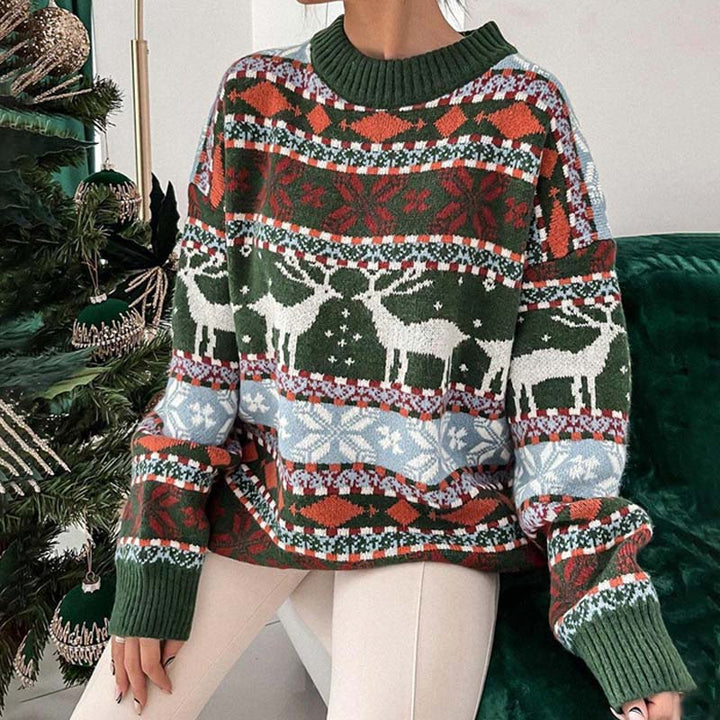 Drune | Weihnachtspulli mit Festlichem Motiv