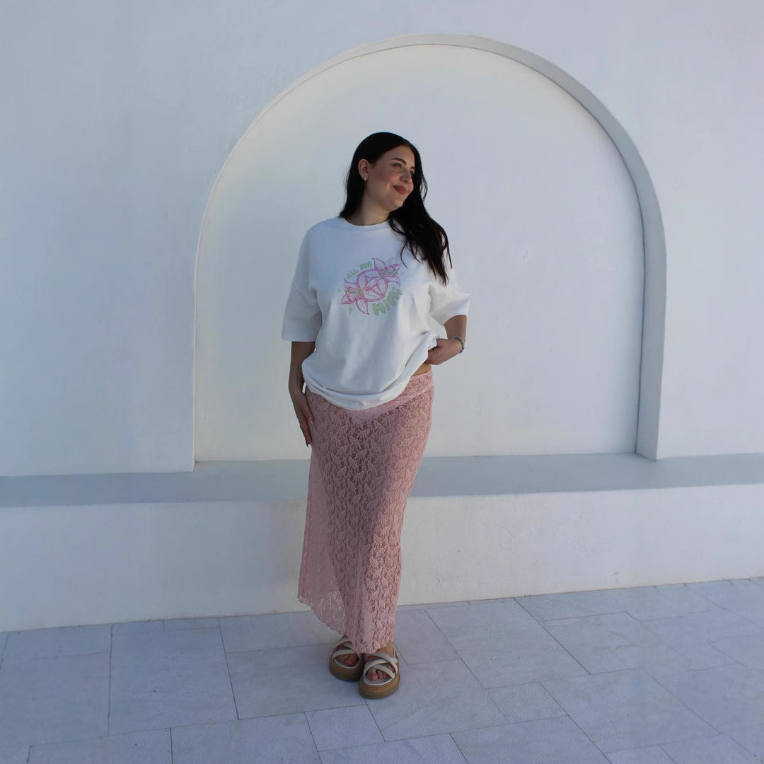 Damen Oversized T-Shirt Drune