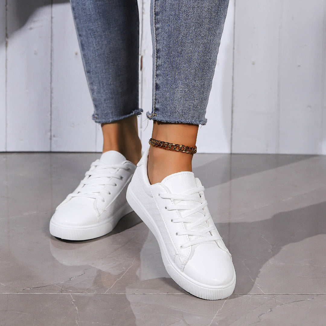 Damen atmungsaktive Sneaker mit strukturierter Oberflächenverarbeitung Drune