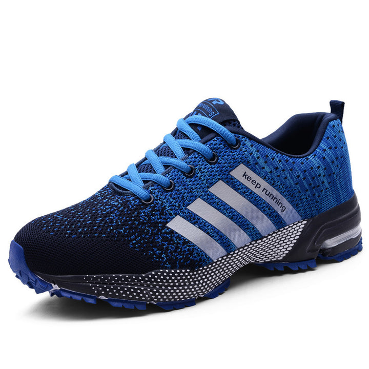 Herren leichte atmungsaktive Lauf‑ und Trail‑Sneaker mit verstärkter Fersendämpfung und griffiger Outdoorlaufsohle Drune