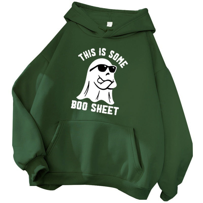 Damen Kapuzenpullover mit witzigem Spruch und bequemer Passform Drune
