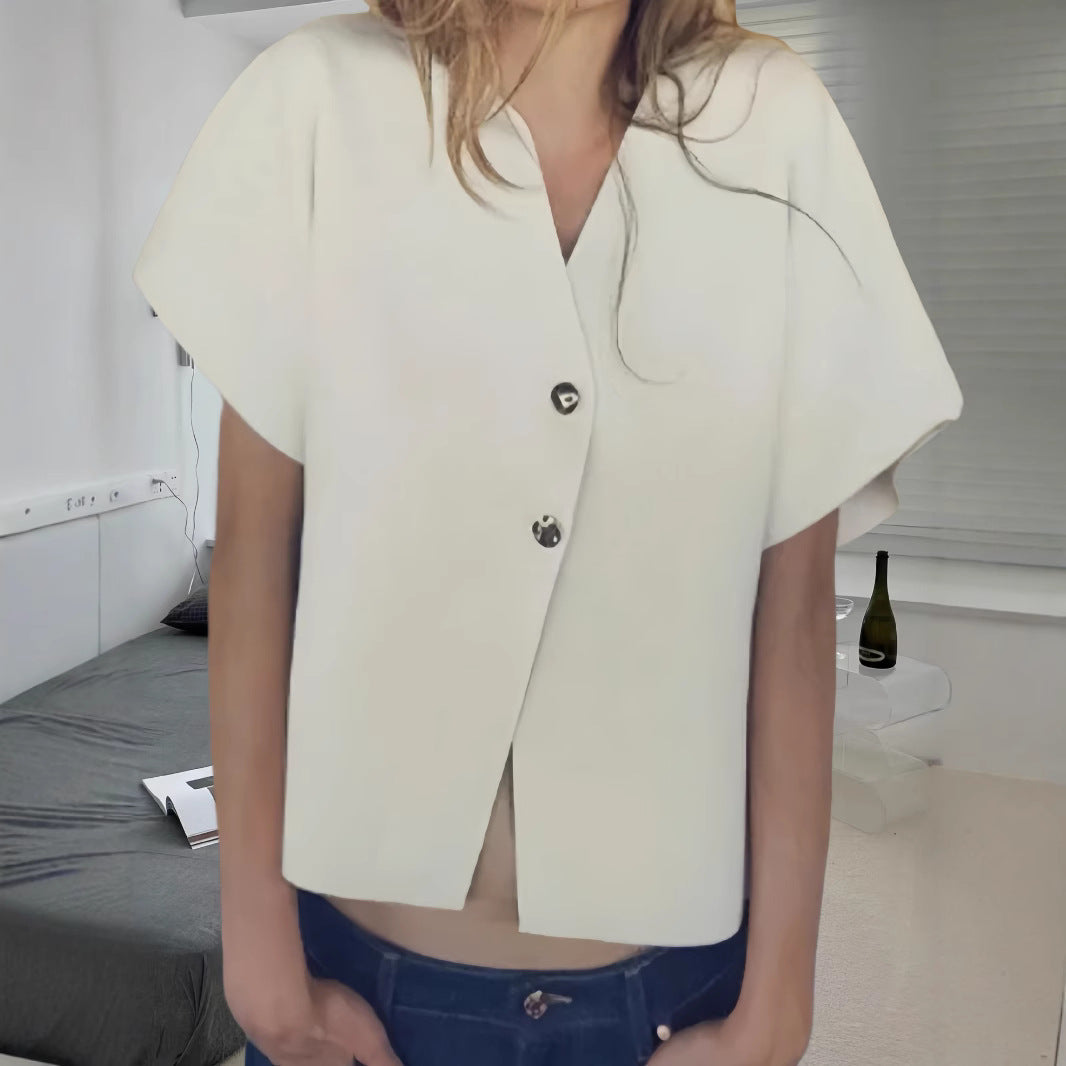 Damen Bluse mit innovativem Schnitt und eleganten Details Drune