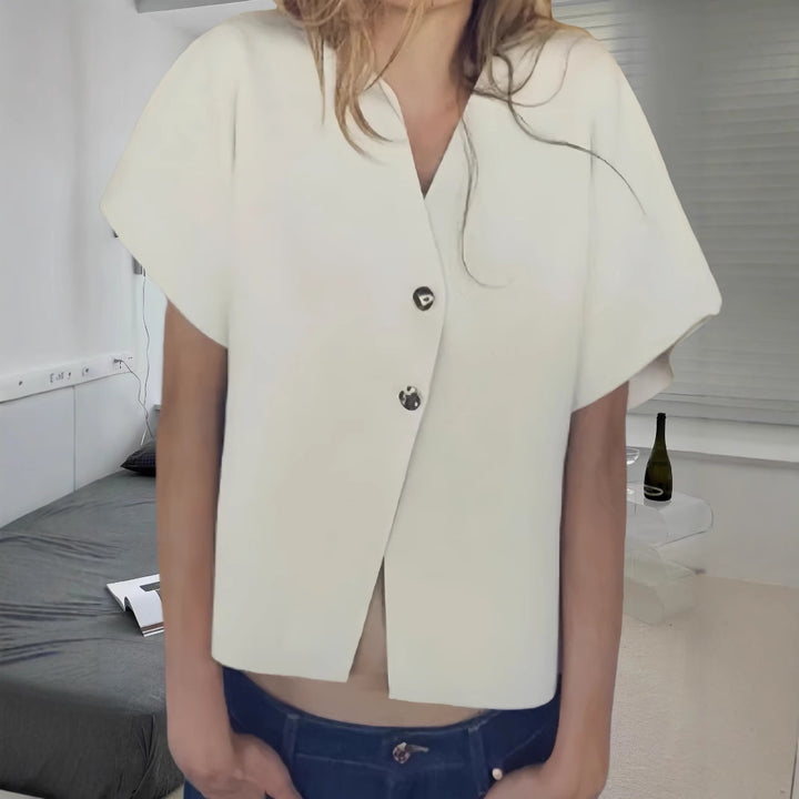 Damen Bluse mit innovativem Schnitt und eleganten Details Drune