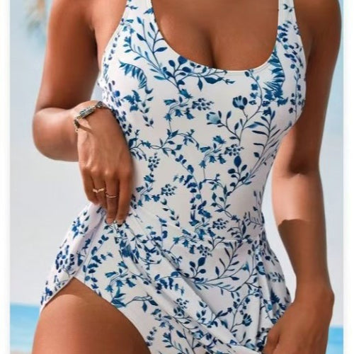 Damen Schwimmanzug mit stilvollem Rockteil Drune