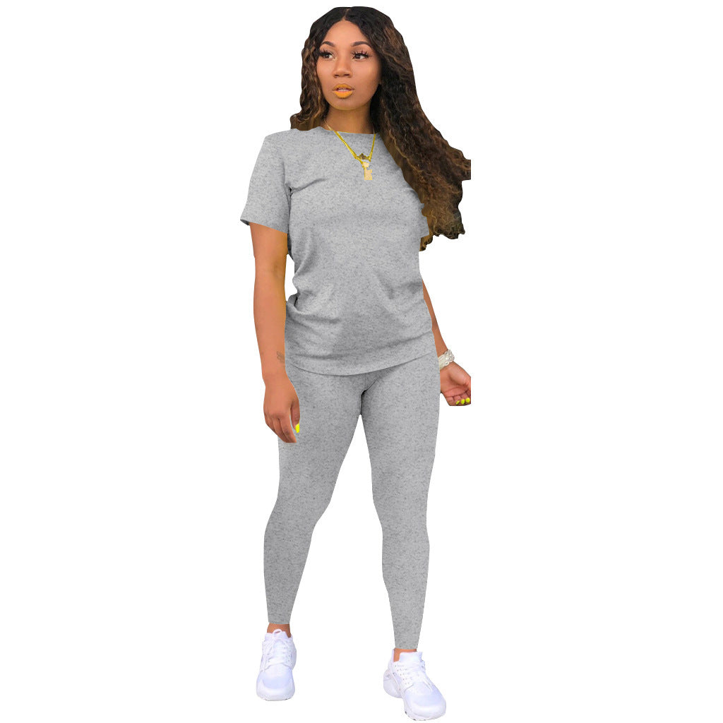 Damen Sportset mit T-Shirt und Leggings Drune