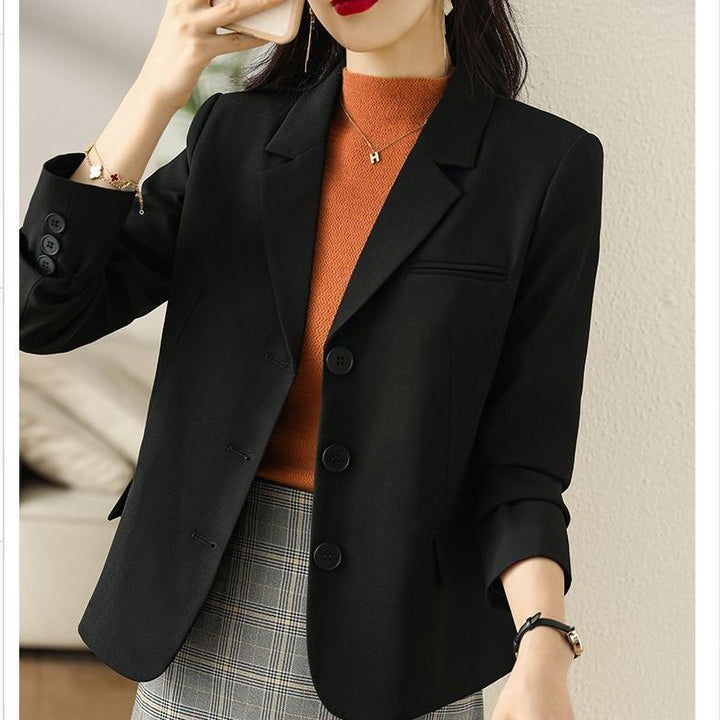 Damen Modischer Blazer mit tailliertem Schnitt Drune