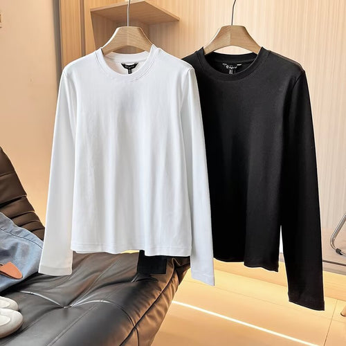 Damen Langarmshirt aus atmungsaktivem Baumwollmix mit modernem Schnitt Drune