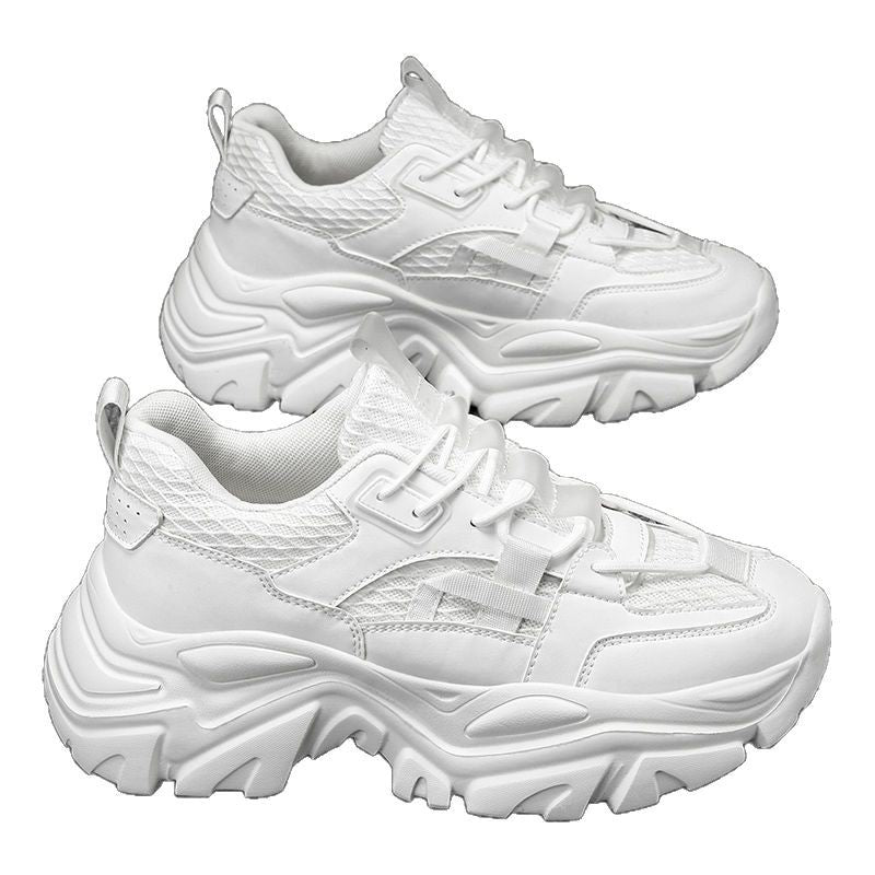 Damen Chunky Sneakers mit dämpfender Sohle und atmungsaktivem Obermaterial Drune