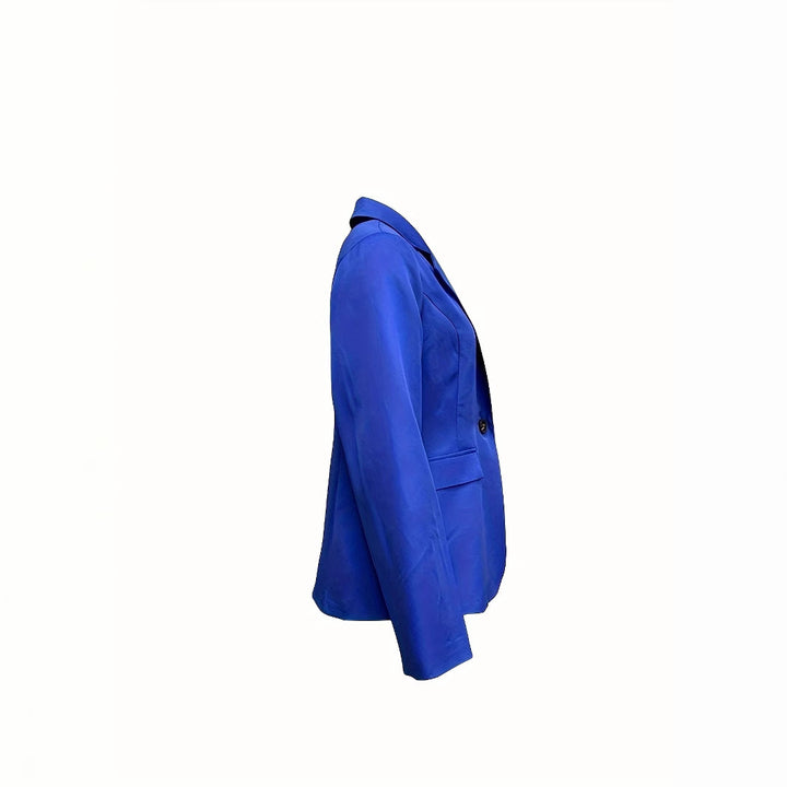 Damen schicker Blazer mit schmalem Schnitt und modernen Taschen Drune