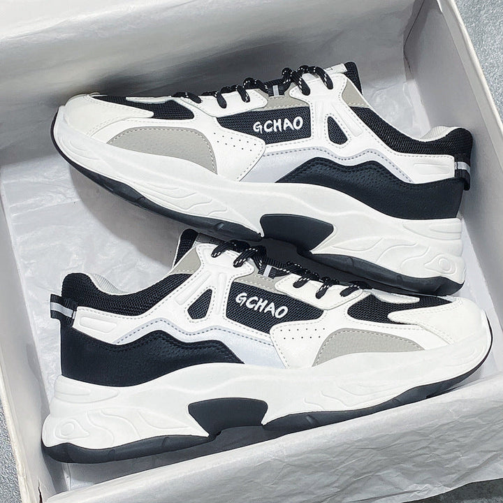 Damen Sportliche Sneakers mit atmungsaktiven Einsätzen und flexibler Sohle Drune