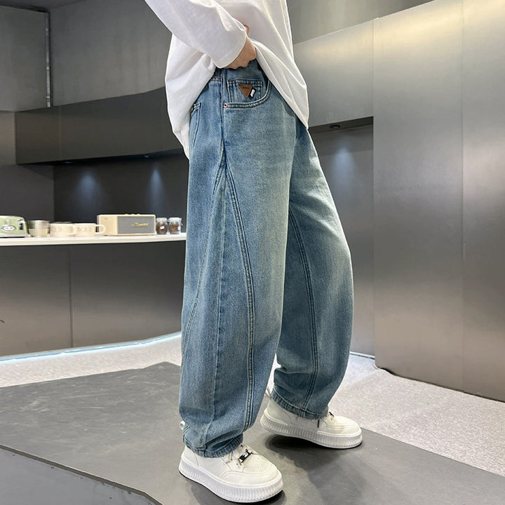 Damen weite Jeans Drune