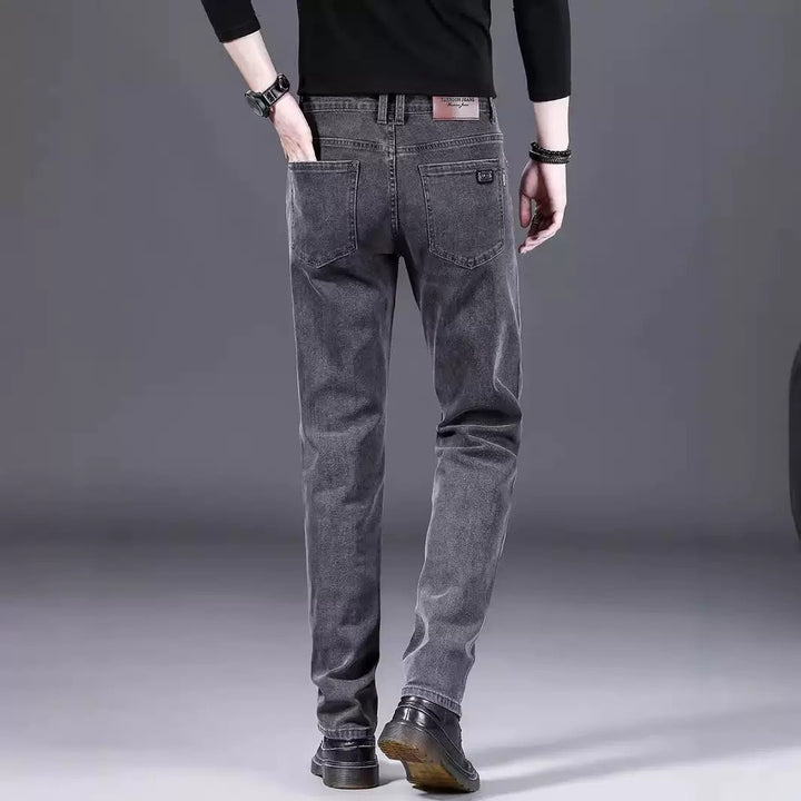 Herren modische Slim-Fit Jeans aus weichem Denim Drune