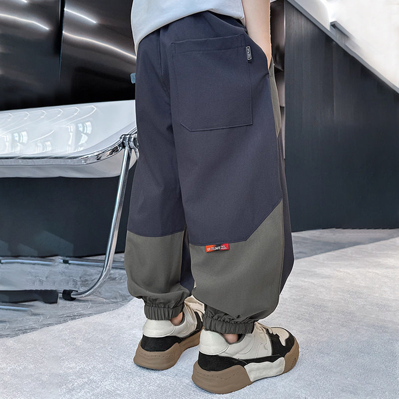 Herren Jogginghose mit modischen Details Drune