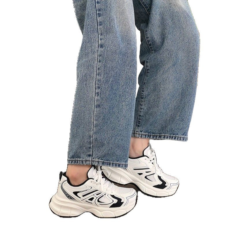 Damen Sportliche Sneaker mit ergonomischer Dämpfung und atmungsaktiver Mesh-Oberfläche Drune