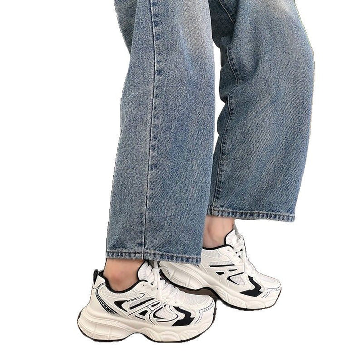 Damen Sportliche Sneaker mit ergonomischer Dämpfung und atmungsaktiver Mesh-Oberfläche Drune