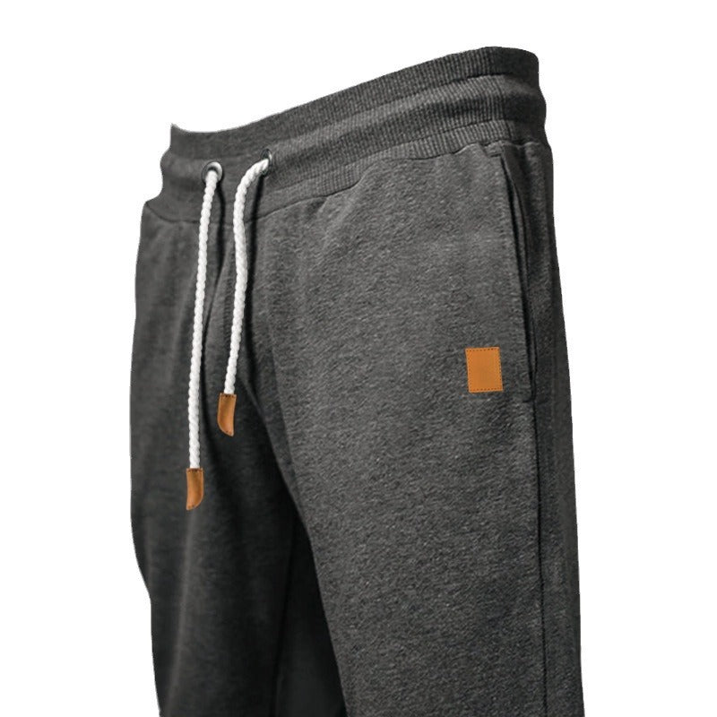 Herren bequeme Sweatpants mit praktischem Kordelzug und modischen Details Drune
