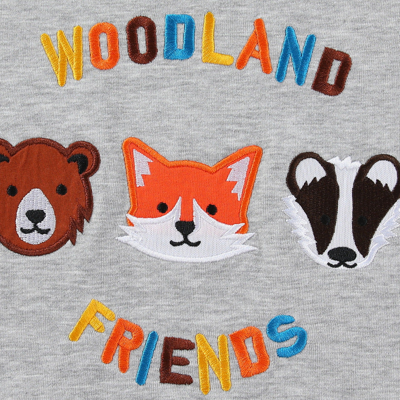 Jungen Sweatshirt mit liebevollem Tiermotiv Drune