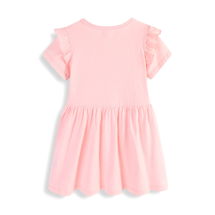 Mädchen Sommerkleid mit zauberhaftem Einhorn-Motiv Drune