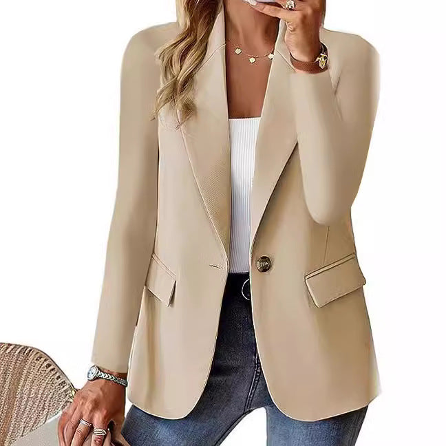 Damen eleganter, taillierter Blazer Drune