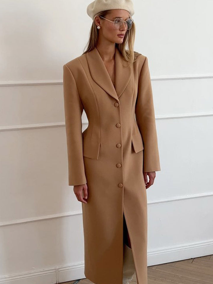 Damen Elegante Oversized Blazerjacke Drune