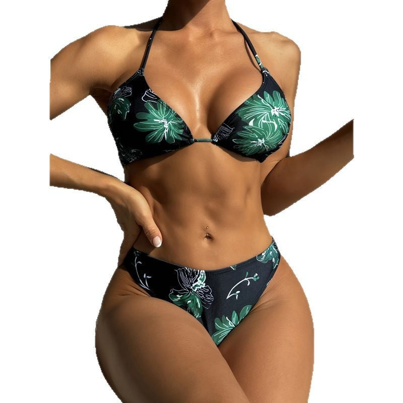Damen Übergangs Strandschneider mit floralem Design und verstellbarem Bund Drune