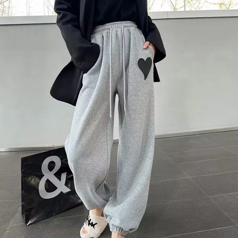 Damen Lässiger Sweatshirt und Jogginghose Set Drune