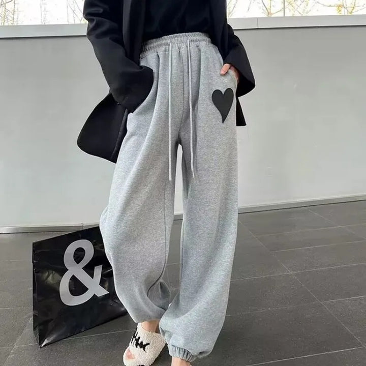 Damen Lässiger Sweatshirt und Jogginghose Set Drune