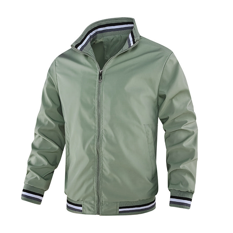 Herren elegante Bomberjacke mit stark isolierendem Innenfutter Drune
