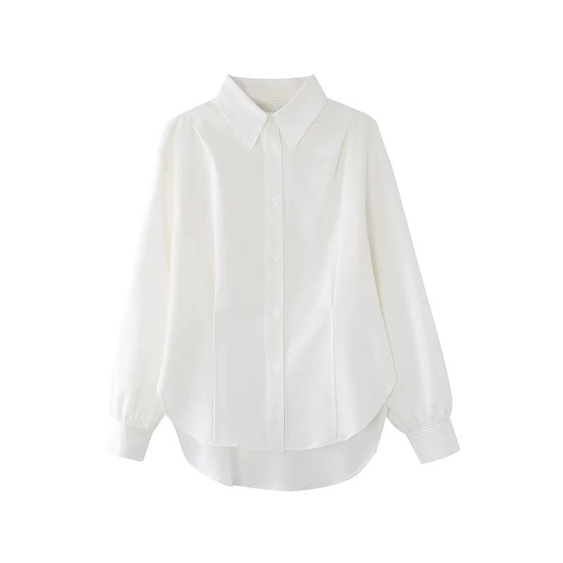 Damen Modehemd mit oversized Schnitt und eleganten Manschetten Drune