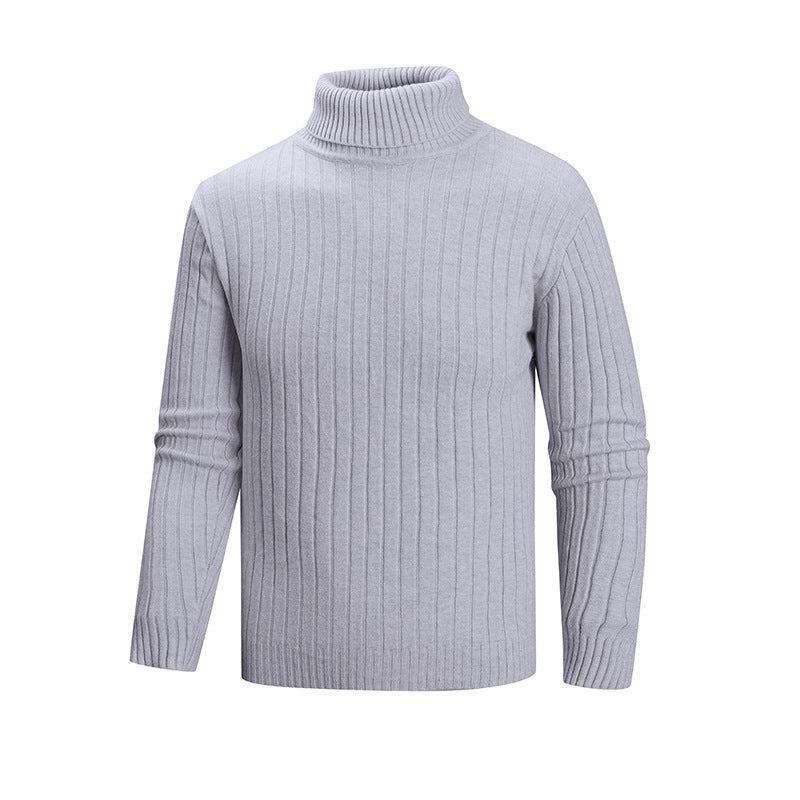 Herren Strickpullover mit Stehkragen Drune