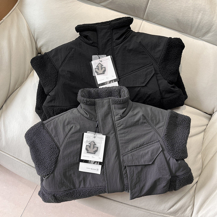 Damen Funktionsjacke mit hochschließendem Kragen und praktischen Taschen Drune