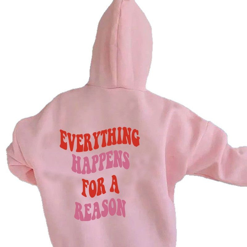 Damen Kapuzenpullover mit einzigartigem motivierendem Schriftzug und komfortablem Schnitt Drune