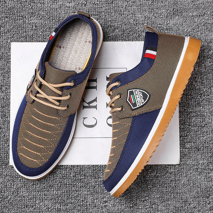Damen Atmungsaktive Freizeit-Schnürschuhe mit rutschfester Sohle und flexiblem Obermaterial Drune