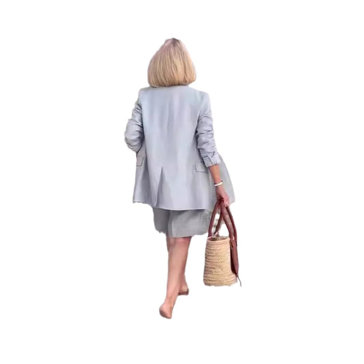 Damen Elegantes und modernes Blazer-Shorts-Set Drune