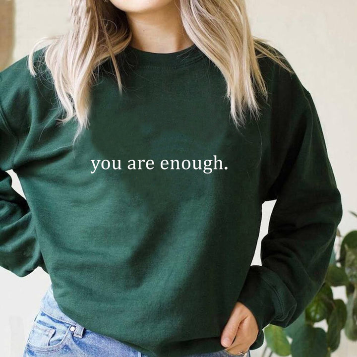 Damen Sweatshirt mit inspirierendem Motiv und gemütlichem Schnitt Drune
