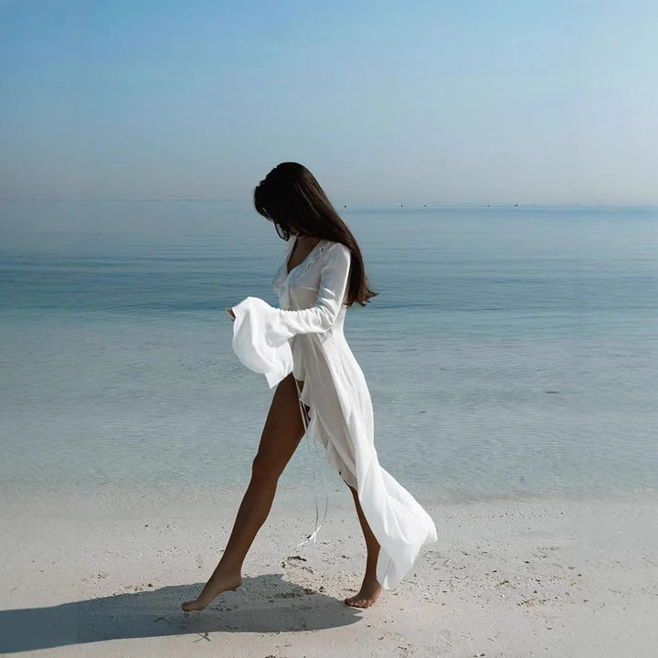 Damen Strandkleid Drune