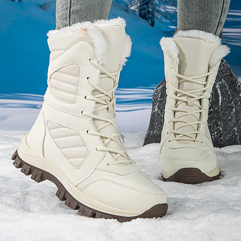Damen Isolierte Stiefel mit rutschfester Sohle und weichem Innenfutter Drune