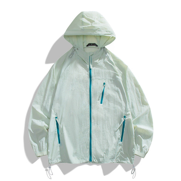 Herren leichtgewichtige Windjacke mit praktischen Taschen und atmungsaktiven Eigenschaften Drune