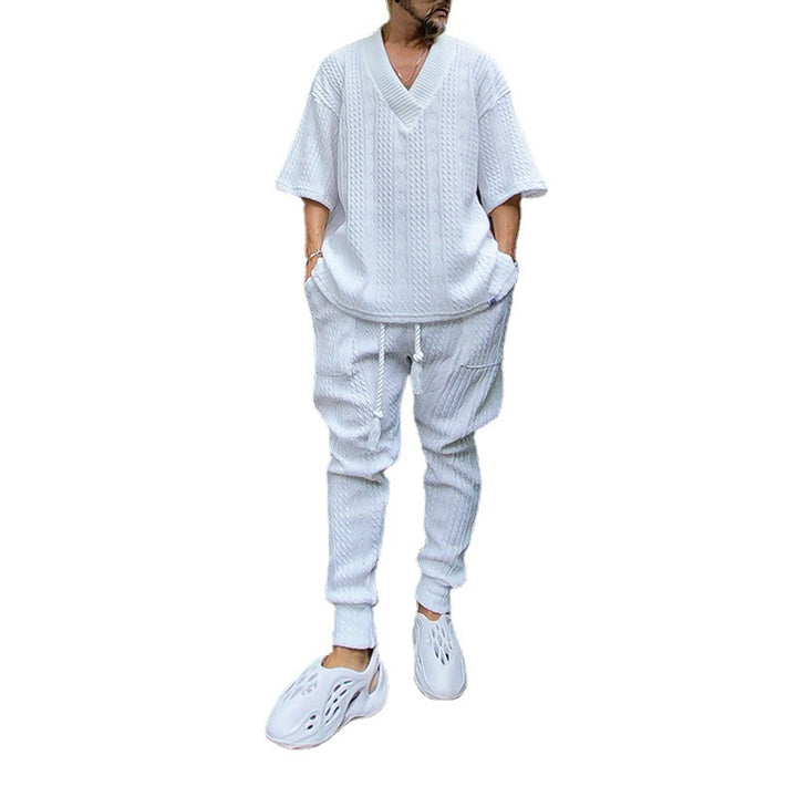 Herren lässiges Strick-Set Drune