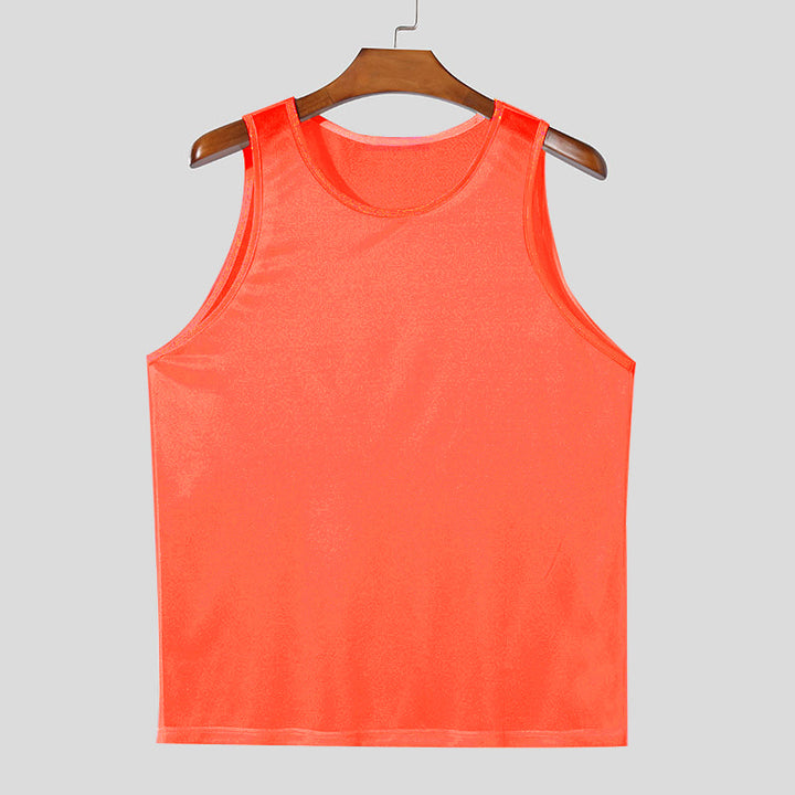 Herren nan atmungsaktives ärmelloses Funktionsshirt mit feuchtigkeitsableitender Mikrofaser Drune