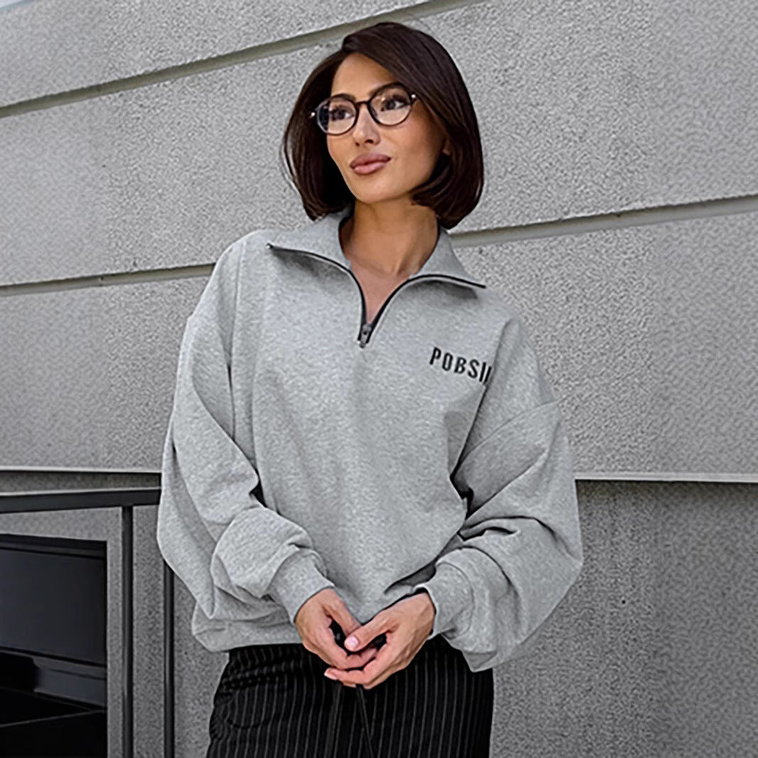 Damen Oversized Sweatshirt Drune