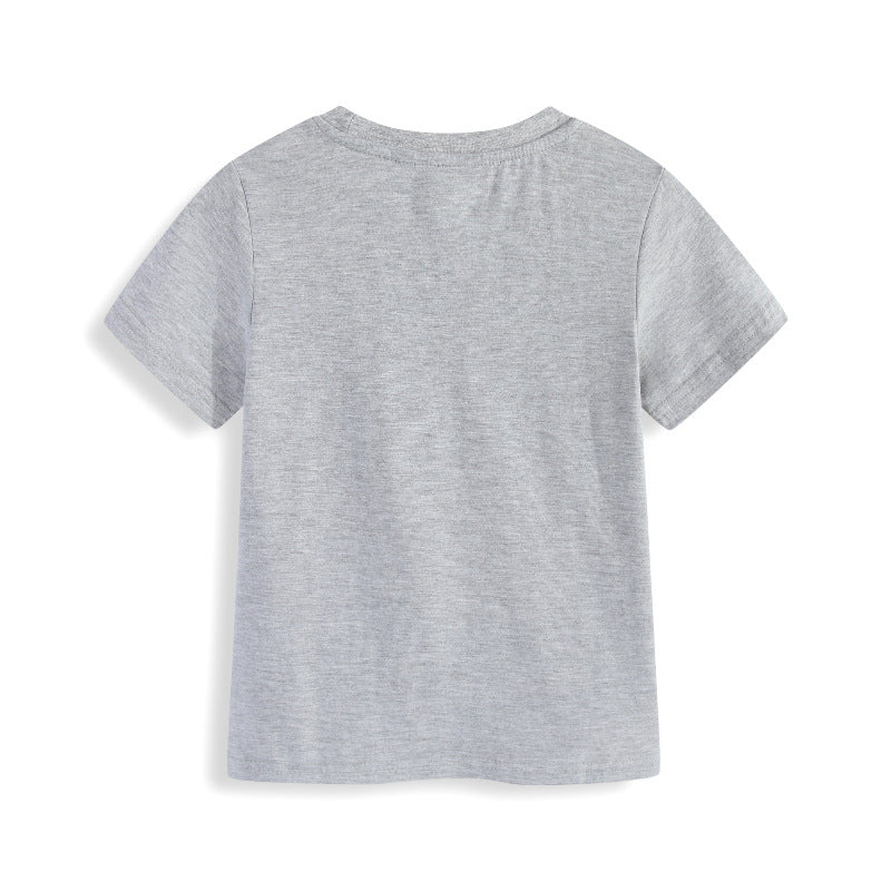 Jungen T-Shirt mit kreativen Weltraumstickereien Drune