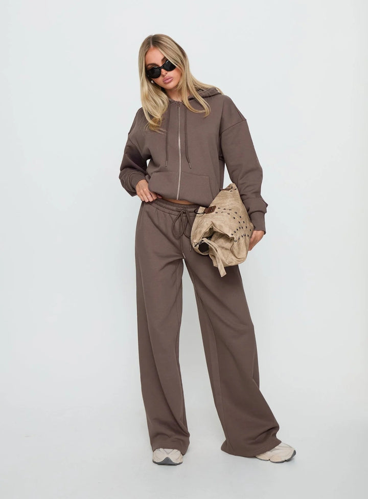 Damen modisches Lounge-Set mit entspannter Passform und innovativem Design Drune