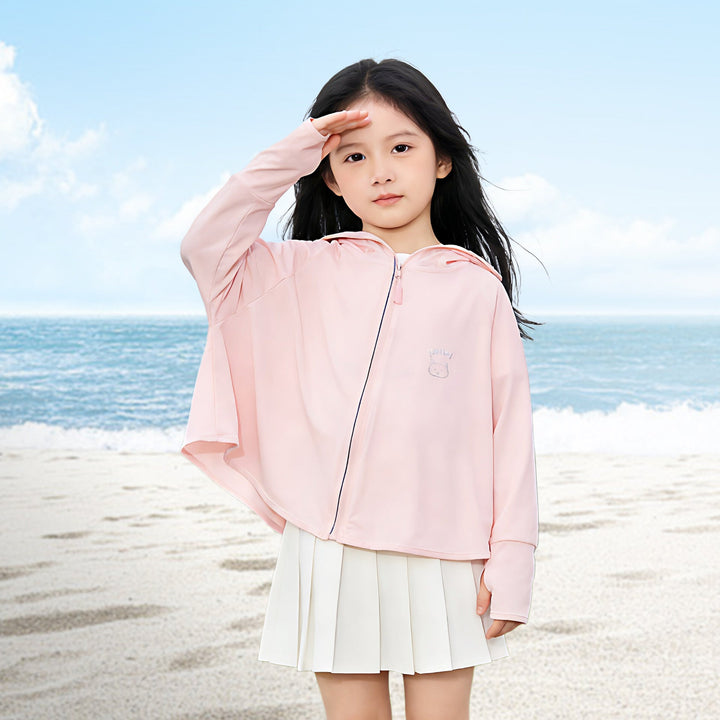 Jungen Funktionsjacke mit UV-Schutz und Kapuze Drune