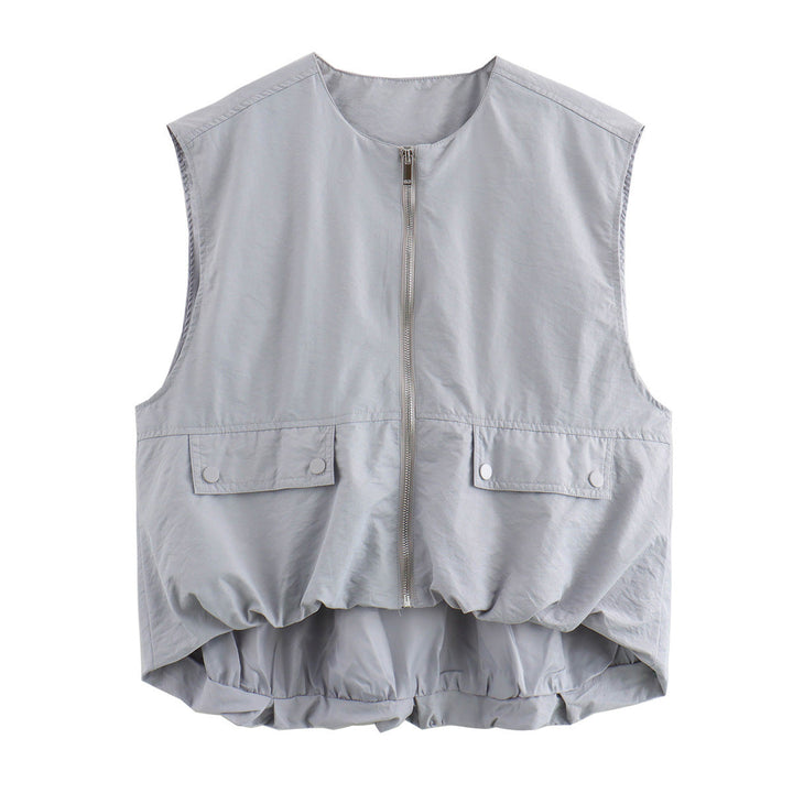 DruneMODE | Lockere Freizeit Cardigan Weste Tank Top
